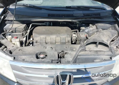 2013 Honda Odyssey Ex-L из США, поврежденный, VIN 5FNRL5H62DB024988